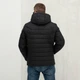Мужская демисезонная куртка большого размера UF-Fashion 67-(сф) 58 черный - изображение 4