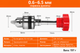 Ручна дриль Sanou 0.6-6,.5 мм - для точних робіт - RDS-665R - зображення 6