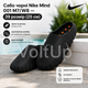 Сабо Nike Mind 001 M7/W8 черные — 39 размер (25 см), удобные шлепанцы-клоги с массажной стелькой и рельефной подошвой - изображение 1