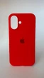 Чехол WAVE Full Silicone Case с защитой 360 по корпусу и внутренней микрофиброй для iPhone 17 Red - изображение 1