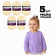Упаковка 5шт, Candy-yarn Micro Velour, Ваниль №37, микровелюр 40 г/100 м, плюшевая пряжа для вязания игрушек, амигуруми, пледов - изображение 1