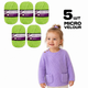 Упаковка 5шт, Candy-yarn Micro Velour, Зеленый №44, микровелюр 40 г/100 м, плюшевая пряжа для вязания игрушек, амигуруми, пледов - изображение 1