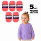 Упаковка 5шт, Candy-yarn Micro Velour, Детский розовый №38, микровелюр 40 г/100 м, плюшевая пряжа для вязания игрушек, амигуруми, пледов - изображение 1