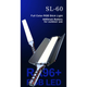 Лампа LED відео Fill Light Stick 1 м RGB з дистанційним пультом і адаптером модель RL-60SL - зображення 6