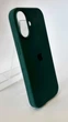 Чехол WAVE Full Silicone Case с защитой 360 по корпусу и внутренней микрофиброй для iPhone 17 Atrovirens - изображение 3