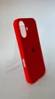 Чехол WAVE Full Silicone Case с защитой 360 по корпусу и внутренней микрофиброй для iPhone 16 Red - изображение 3