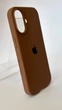 Чехол WAVE Full Silicone Case с защитой 360 по корпусу и внутренней микрофиброй для iPhone 17 Chocolate - изображение 2