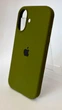 Чехол WAVE Full Silicone Case с защитой 360 по корпусу и внутренней микрофиброй для iPhone 17 Army Green - изображение 2