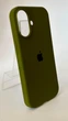 Чехол WAVE Full Silicone Case с защитой 360 по корпусу и внутренней микрофиброй для iPhone 17 Army Green - изображение 3