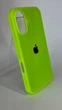 Чехол WAVE Full Silicone Case с защитой 360 по корпусу и внутренней микрофиброй для iPhone 16 Shini Green - изображение 2