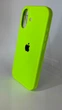 Чехол WAVE Full Silicone Case с защитой 360 по корпусу и внутренней микрофиброй для iPhone 16 Shini Green - изображение 3
