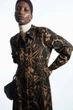 Сукня жіноча COS printed midi shirt dress 1168576002 Eur 36 Коричневий - зображення 3