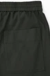Штани чоловічі COS elasticated twill trousers 1147330007 XL Темний зелений - зображення 5
