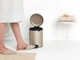 Бак для мусора с педалью Brabantia NewIcon Pedal Bin 5 л шампань 304422 (00800883) - изображение 6