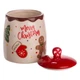 Банка для сипучих продуктів з кришкою з порцеляни 9×13 (см) Merry Christmas CR-1-42 - зображення 4