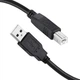 Кабель для принтера USB 2.0 AM/BM 3.0m black ColorWay (CW-CBUB073-BK) - зображення 2