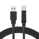 Кабель для принтера USB 2.0 AM/BM 3.0m black ColorWay (CW-CBUB073-BK) - зображення 4