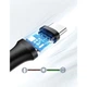 Дата кабель USB 2.0 AM to USB-C 3.0m 3.0A 18W US287 Black Ugreen (60826) - изображение 6