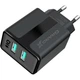 Зарядное устройство Grand-X 5V 2,1A Black + cable USB-Lightning (CH15LTB) - изображение 4