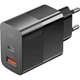 Зарядний пристрій 1xUSB-C + 1xUSB 33W Essager (ECTAC-PCB01-P) - зображення 1