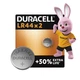 Батарейка Duracell LR44 1.5V спеціалізована лужна типу таблетка, 76A/A76/V13GA, 2шт. в упаковці (5000394504424 / 5007795) - зображення 1