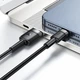 Дата кабель USB 2.0 AM to USB-C 1.2m 60W black Acefast (6974316285144) - изображение 6