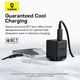 Зарядное устройство Baseus Palm Fast Charger 1C 20W + Cable 1.0m Type-C 60W black (P10111602113-01) - изображение 9