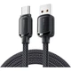 Дата кабель USB 2.0 AM to USB-C 1.0m 7A black Essager (EXCT-TD01-P) - зображення 1