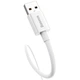 Дата кабель USB 2.0 AM to USB-C 1.0m Superior Fast Charging 100W moon white Baseus (P10320102214-01) - зображення 4