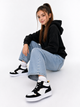 Кроссовки высокие для девочки Skechers Street Court High-Shine Kicks бело-чёрные р. 34 (21,5 см) 6927117888786 - изображение 7