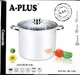 Каструля з кришкою A-PLUS 1392 (6.8 л) - зображення 4