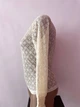Прозора ажурна кофтинка з акцентним комір та рукавами Honey Fashion Accessories S/М бежевий (10-147) - зображення 4