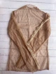 Прозора кофтинка в ромбики з декоративними рукавами Honey Fashion Accessories XS/S кавовий (10-144) - зображення 2