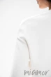 Свитшот женский коллекция Cotton Fleece German Volf 25166 XXL Молочный - изображение 4