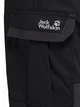 Детские утепленные штаны-карго для мальчика Jack Wolfskin Cargo Winter Pants K A66172_6000 128 см Черные (4064886746687) - изображение 3