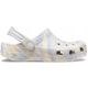 Дитячі крокси Crocs Kids' Classic Marbled Clog Bone/Multi (33/34, бежевий) - изображение 3