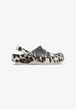 Дитячі крокси Crocs kids Classic Animal Print Clog Black/White (33/34, чорний) - зображення 2