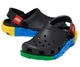Чоловічі крокси Crocs LEGO® Creativity Clog Black/Multi (42-43, чорний) - изображение 1