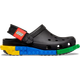 Чоловічі крокси Crocs LEGO® Creativity Clog Black/Multi (42-43, чорний) - изображение 2