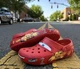 Чоловічі крокси Червоні Маквін Crocs Crocband Lightning McQueen (EU 38-39, червоний) - изображение 12