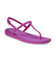 Жіночі сандалі Маямі Crocs Miami Thong Flip Grapeberry (37-38, фіолетовий) - зображення 5