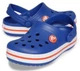 Дитячі крокси для хлопчика Crocs Crocband Clog K Blue (25/26, синій) - изображение 1
