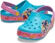 Дитячі крокси для дівчинки Crocs DC Super Hero Band Clog Digital Aqua (25/26, блакитні) - изображение 1