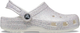 Дитячі крокси для дівчинки Crocs Classic Clog Glitter Silver (23/24, сріблястий) - изображение 3