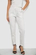 Штани жіночі в горох, колір білий, 257R2124 5261819 - зображення 1