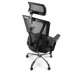 Крісло ергономічне Barsky Freelance Mesh Black BFR-03 - зображення 6