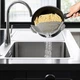 Силиконовый универсальный дуршлаг на кастрюлю Coolnice с зажимами для слива воды Серый - изображение 2