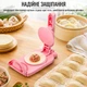 Устройство для лепки пельменей вареников DIY Розовый - изображение 3