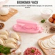 Устройство для лепки пельменей вареников DIY Розовый - изображение 5