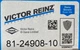 Сальник коленвала задній VICTOR REINZ 81-24908-10 DAEWOO 1.5-1.6-1.8 E3 - зображення 6